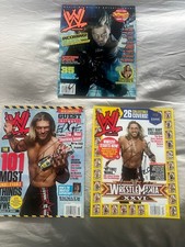 3 Autographed WWE Magazines by Edge/Adam Copeland!