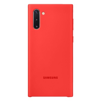 Samsung Galaxy Note 10 Silicone Cover Rot 