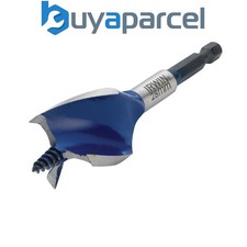 Irwin 1921996 Blue Groove 6X Stubby Wood Bit 28 x 100mm IRW1921996