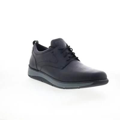 Rockport Lukah RMLUKAH Mens Black Oxfords & Lace Ups Plain Toe Shoes - Photo 1/4