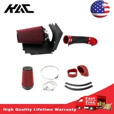 Cold Air Intake Kit Red Filter 4 W Heat For 1999-2006 Gmc Sierra 1500 V8 5.3l