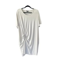 Universal Standard Monica Gathered T Shirt Dress with Pockets Size Medium 18/20