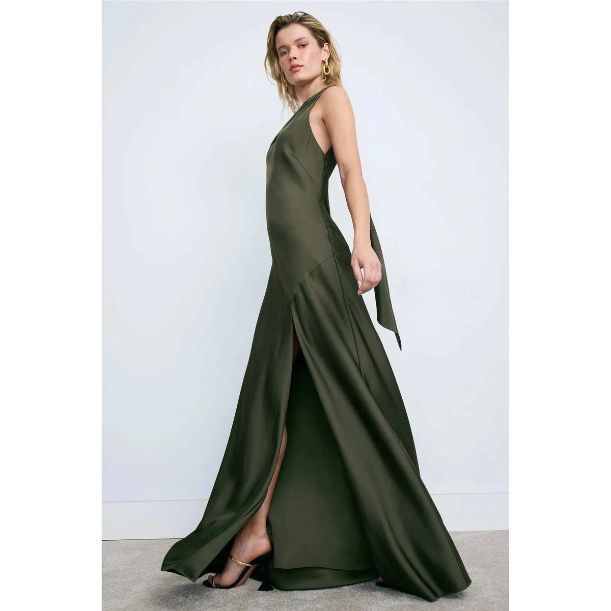 Adrianna Papell Satin Long Formal Dresses for Women for sale | eBay