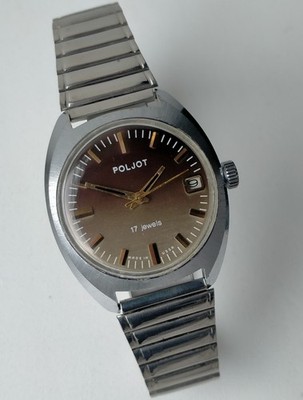 Poljot 2614.2N Vintage Original Soviet Mechanical Classic Watch 1980s