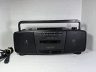 Vintage Realistic SCR-46 AM/FM Boombox Radio Tape Player Cassette Recorder Works