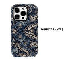 Noir Leopard  Case