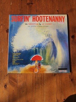 Al Casey - Surfin' Hootenanny (LP, Lagoon Blue Vinyl, Ltd.) - Vinyl Surf