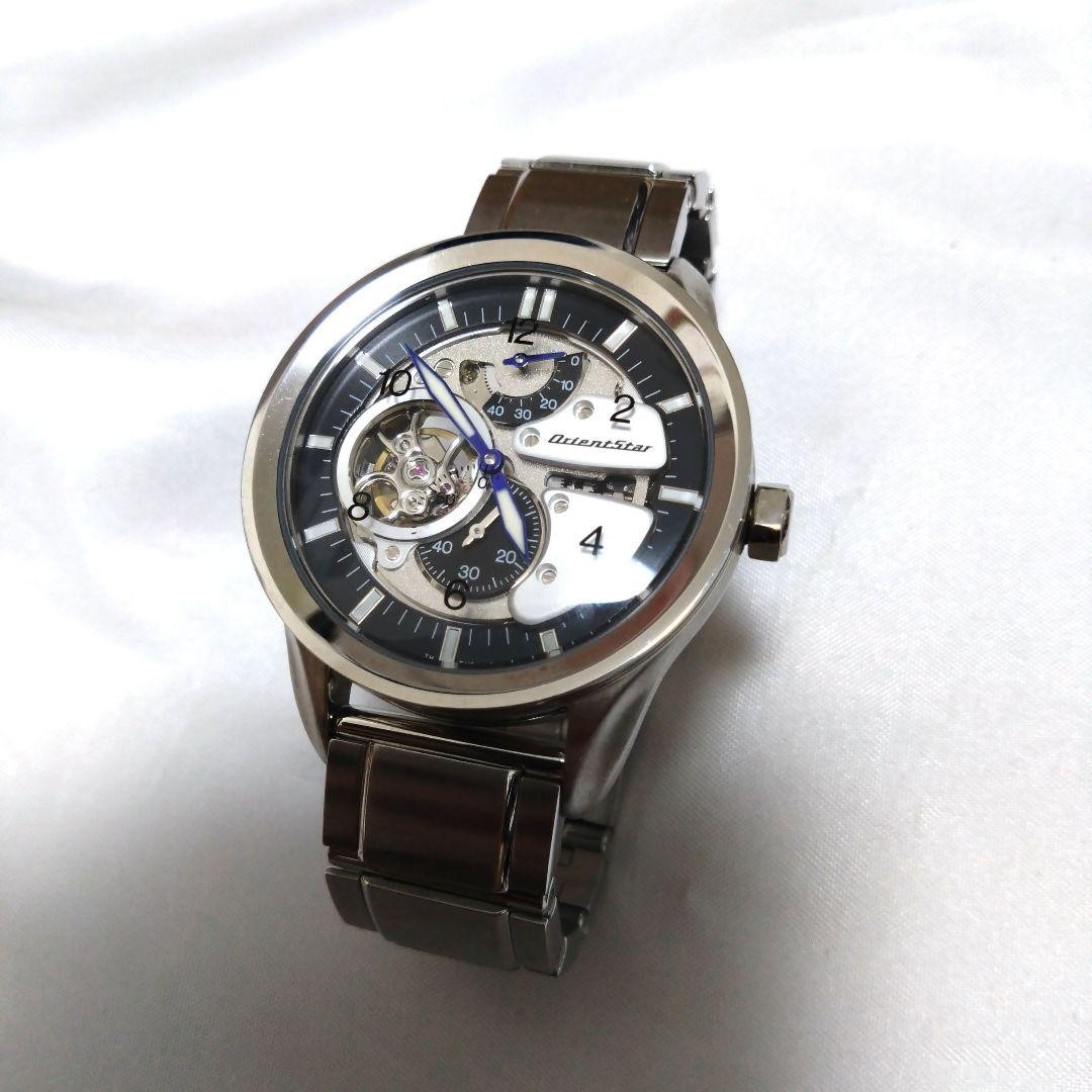 Orient Star Retro-future Watch Open Caseback Stee… - image 1