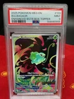 Bulbasaur  133/132 Illustration Rare Pokemon (Mega Evolution Stamped) PSA 9