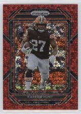 2022 Panini Prizm No Huddle Red Prizm 38/50 Kareem Hunt #68 10k8