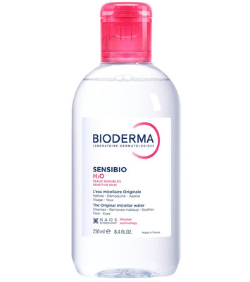 Bioderma Sensibio H2O Micellar Cleansing Water and Makeup Remover 8.4oz