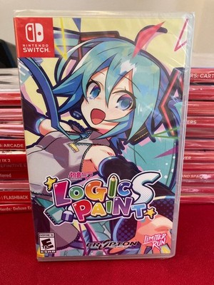 Hatsune Miku Logic Paint S (Nintendo Switch)   Brandneu Sealed
