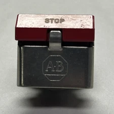 ALLEN BRADLEY,800H-WK61A,RED FLIP LEVER PUSHBUTTON
