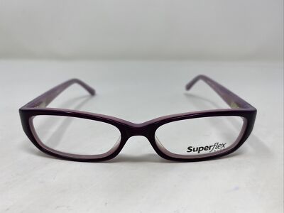 Superflex Kids SFK-98 C.3 47-15-130 Purple Full Rim Eyeglasses Frame JI11