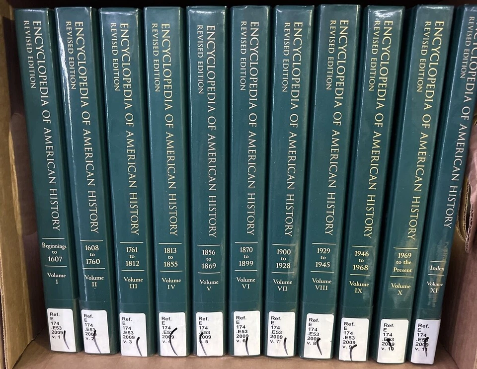 Encyclopedia of American History (11 volume set) by  - Image 2 of 4