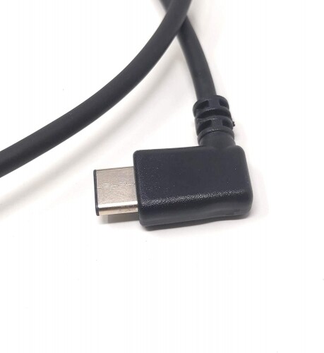 System-S USB C 3.1 To USB A Angled Spiral Cable 50-100 CM - Zdjęcie 3 z 4