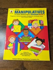 Using Manipulatives to Teach mathematics k-4 book 2 by Sally Mayberry Good HM71