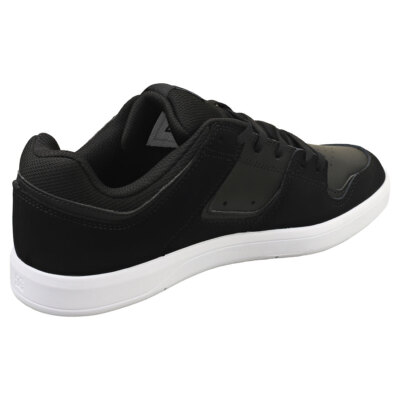 DC Men's Cure Skate Shoes - Black, Size 11, Skateboarding Shoes With Pill Pattern Outsole