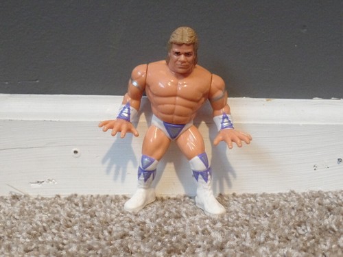wwf LEX LUGER SERIES 8 wrestling HASBRO figure RED...