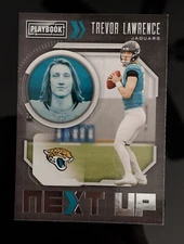 TREVOR LAWRENCE RC 2021 Panini Playbook Next Up Rookie Card SP No. NXT-TRL