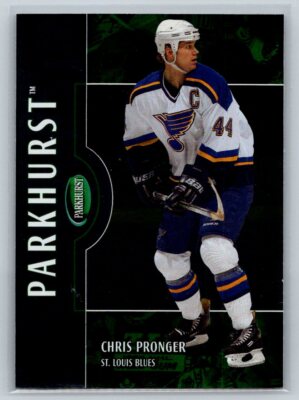 2002 Parkhurst #72 Chris Pronger St. Louis Blues