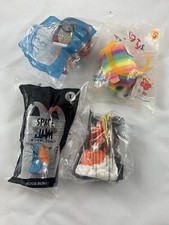 TY Teeny Space jam Scooby Doo McDonald’s Happy Meal Toys Lot Of 4 New!!!
