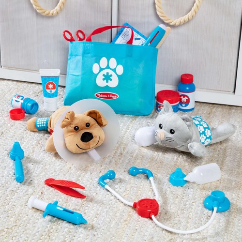 Haustier Tierarzt Spielset Kinder Spielzeug Rollenspiel Geschenk von Melissa und Doug - Bild 6 von 6