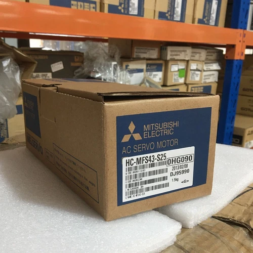 One New MITSUBISHI HC-MFS43-S25 AC Servo Motor HCMFS43S25 Expedited Shipping - Picture 1 of 3
