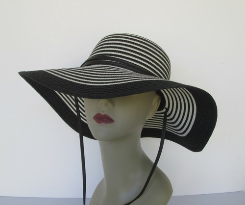 Sloggers Womens Wide Brim Floppy Black 