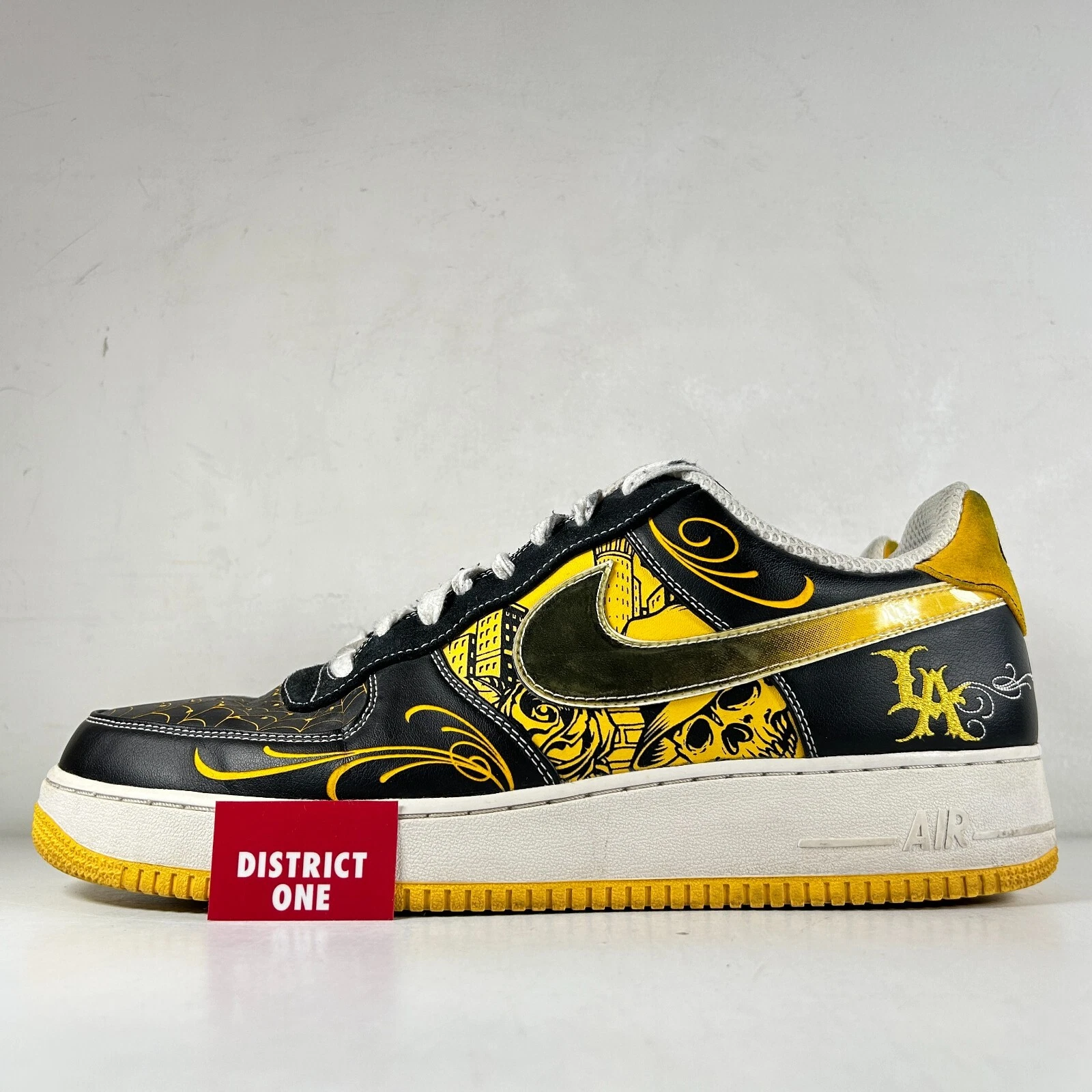 Livestrong Nike Air Force 1 Low Supreme LAF Mr Cartoon 2009 taille 13 378126 071