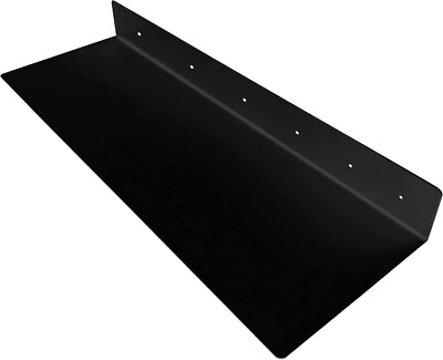 Wall Mount Floating Shelf for DVD Players TV Accessories 48  X 8'' X 2.5''-Black