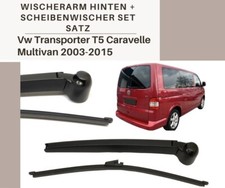 ⭐Heck Wischerarm + Scheibenwischer Set hinten Für VW Transporter T5 BRANDNEU!!!⭐