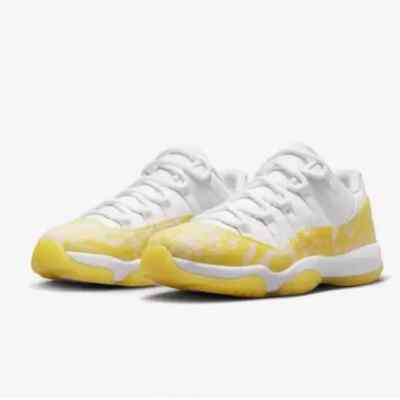 air jordan 11 low ジョーダン 11 ロー ヘビ柄 イエロー Size 11 - Air Jordan 11 Low Yellow Snakeskin W for sale online | eBay