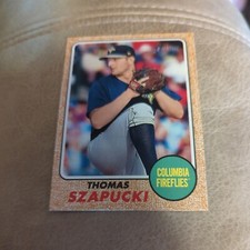 2017 Topps Heritage Minors Baseball #155 Thomas Szapucki Columbia Fireflies