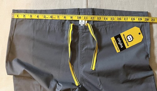 NWT WonderWink Origins Unisex Sierra Drawstring Cargo Scrub Pants Pewter Size M - Picture 5 of 9