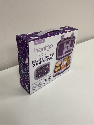 Bentgo Kids Prints (Unicorn) - Leak-Proof, 5-Compartment Bento-Style Kids Lunch - Picture 6 of 6