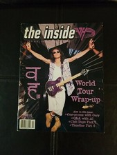 VAN HALEN The Inside Issue 12 Official Magazine World Tour Wrap-Up Eddie