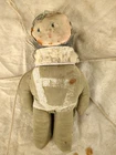 WW2 Military Paratrooper Doll Figure Parachute Trooper Soldier 6.5" Tall Vintage
