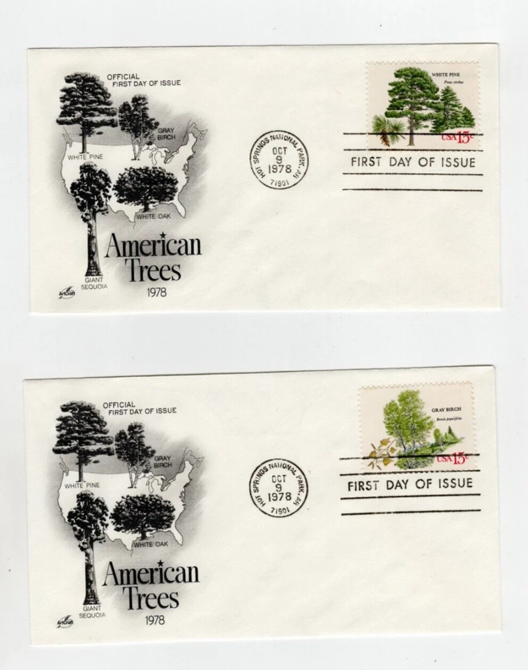 Lot of 15 First Day of Issue Covers: (12) 'Oct 9 1978' -and- (3) 'May 8 1981' - Image 3 of 4
