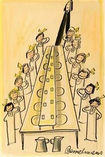 Madeline Ready for Bed By Ludwig Bemelmans Quality Print - Frame Me