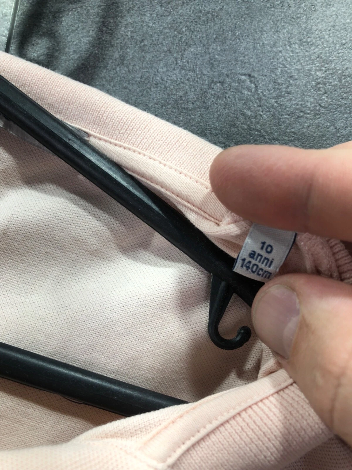 POLO ABITO MONCLER ENFANT TAGLIA 10 ANNI