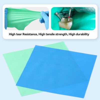 Diga Gomma Dentale 6x6 Diga Di Gomma Endodontica – Lattice - Foto 13