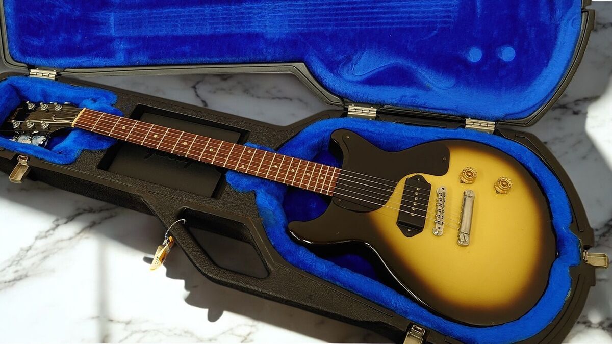 Gibson 1989 Les Paul Junior DC Sunburst Mahogany w/ Hard Gibson 1989 Les Paul Junior DC Sunburst Mahogany w/ Hard