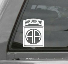 U.S. ARMY 82ND AIRBORNE DIVISION Vinyl Window Decal
