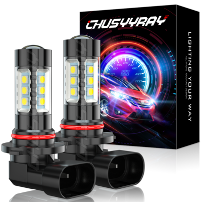 Pair HB4/9006 LED Fog Light Bulbs Driving Lamp Cool White 6000K High Power Lamp Pair HB4/9006 LED Fog Light Bulbs Driving Lamp Cool White 6000K High Power Lamp