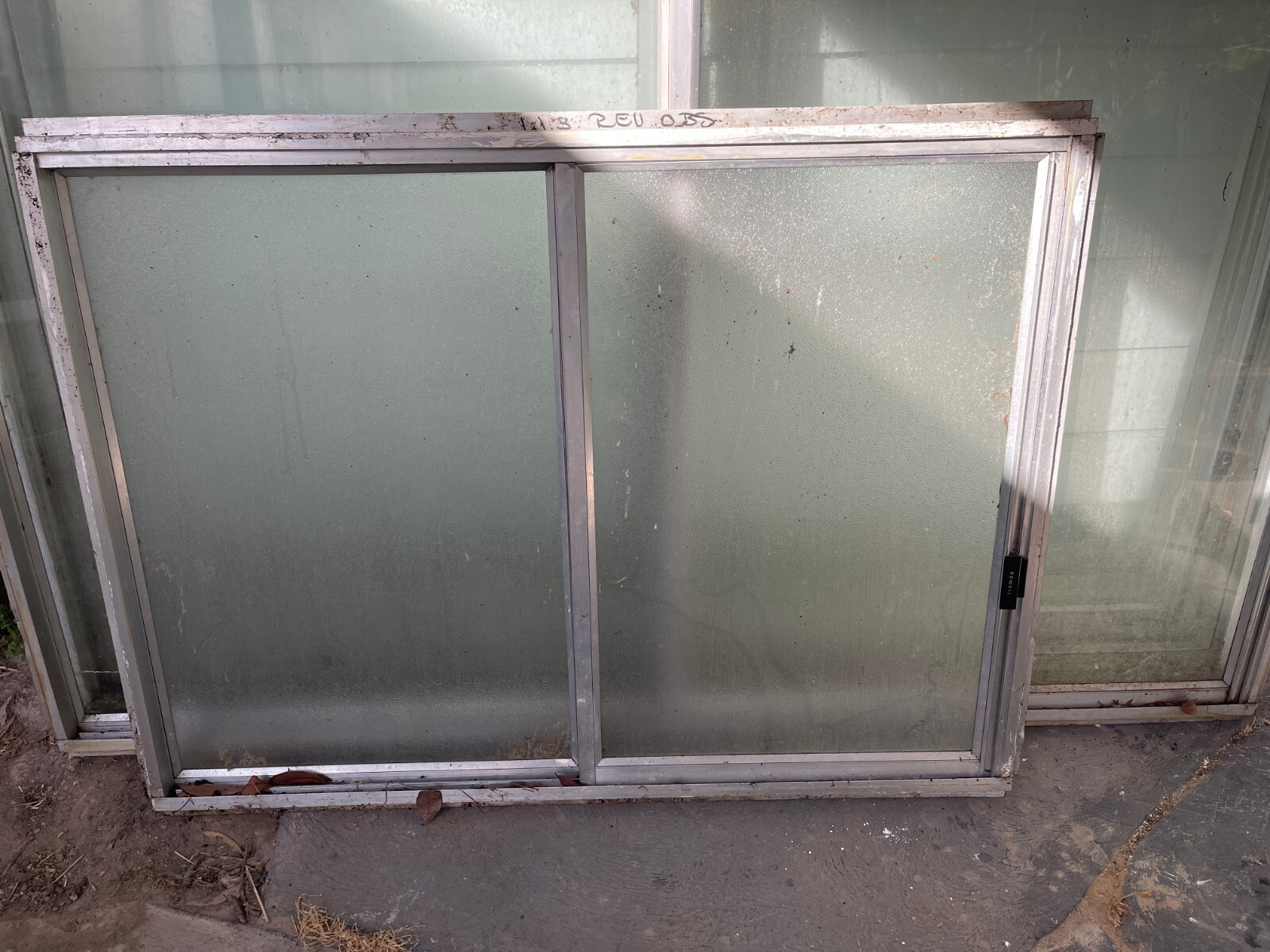 8 Aluminum windows and 5 wooden doors / building supplies bundle eBay