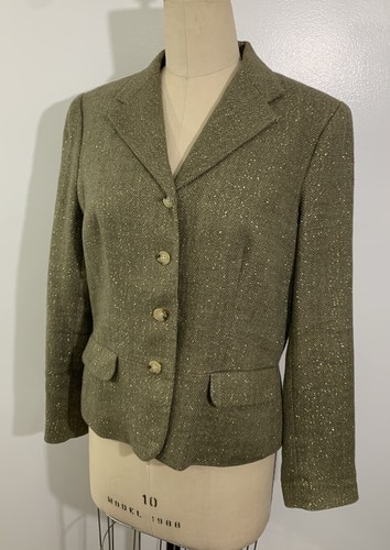 Ralph Lauren Blazer Jacket Linen 14 - Picture 5 of 12