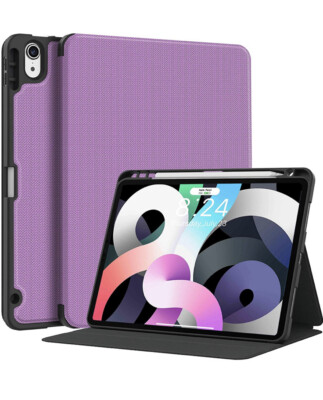 Supveco IPad Air 4 Case With Pencil Holder