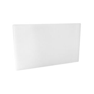 Cutting / Chopping Board 450x750x19mm White Polyethylene HACCP Colour Coded