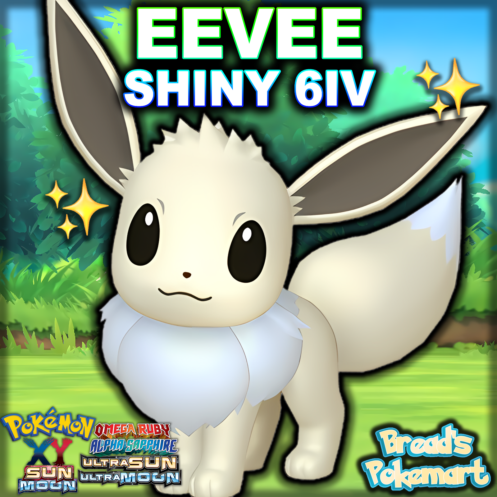 ✨ SHINY 6IV SHAYMIN ✨ Pokemon XY ORAS + Ultra Sun and Moon 3DS - Event  Mythical